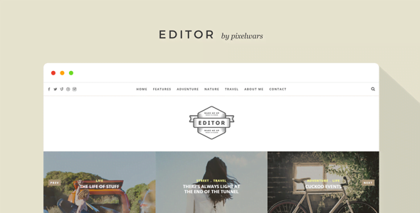 A WordPress Theme for Bloggers