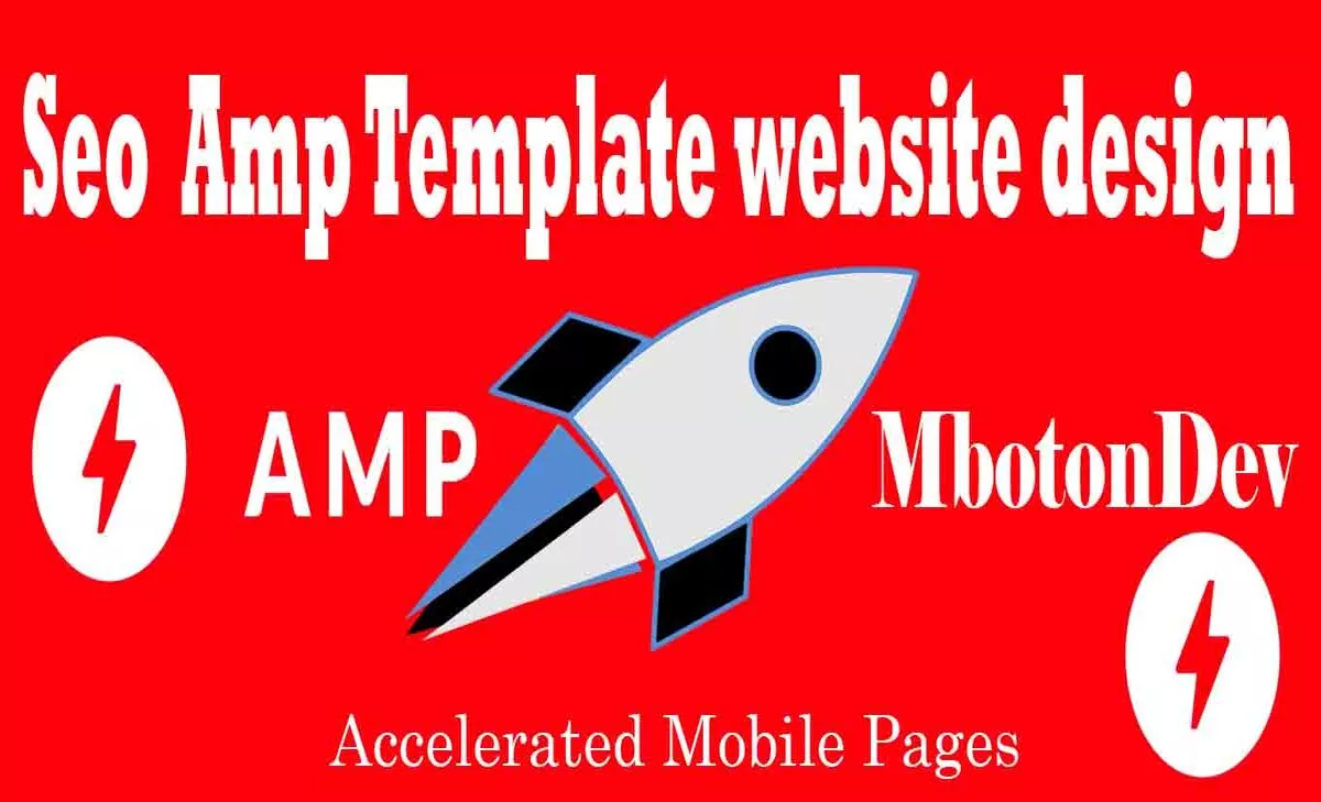 Seo Amp Template website design