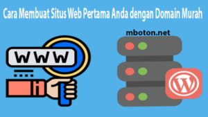 Cara Buat situs web Gratis dan Domain com Murah kamu sudah untuk membangun sebuah situs web dan Anda harus memberikan nama atau domain yang relevan membuat situs web awal Anda.  Kami menyarankan untuk domain dan hosting harus terpercaya untuk sistem anda lebih tergaja dengan data anda didalam website