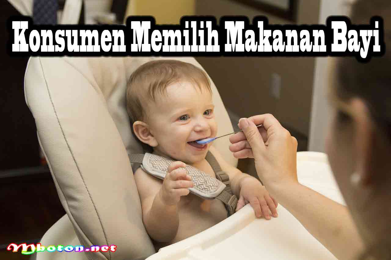 Konsumen Memilih Makanan Bayi