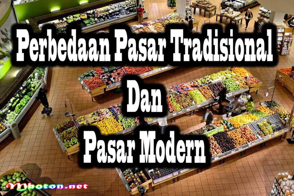 perbedaan menjual di pasar tradisional dan online