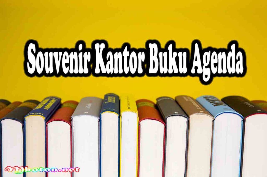 Souvenir Kantor Buku Agenda