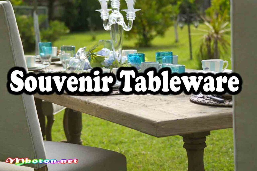 Souvenir Tableware