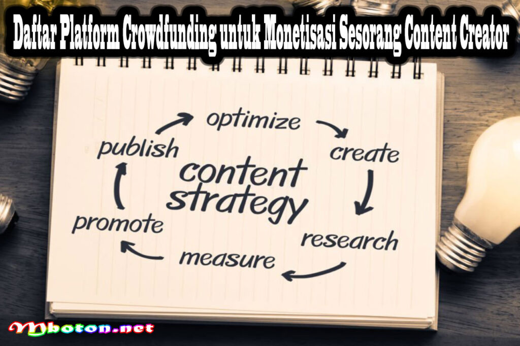 Daftar Platform Crowdfunding untuk Monetisasi Sesorang Content Creator