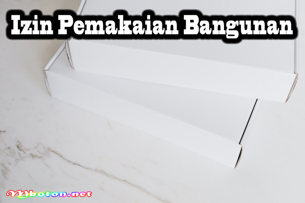 Izin Pemakaian Bangunan