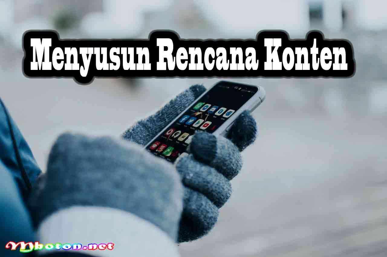 Menyusun Rencana Konten