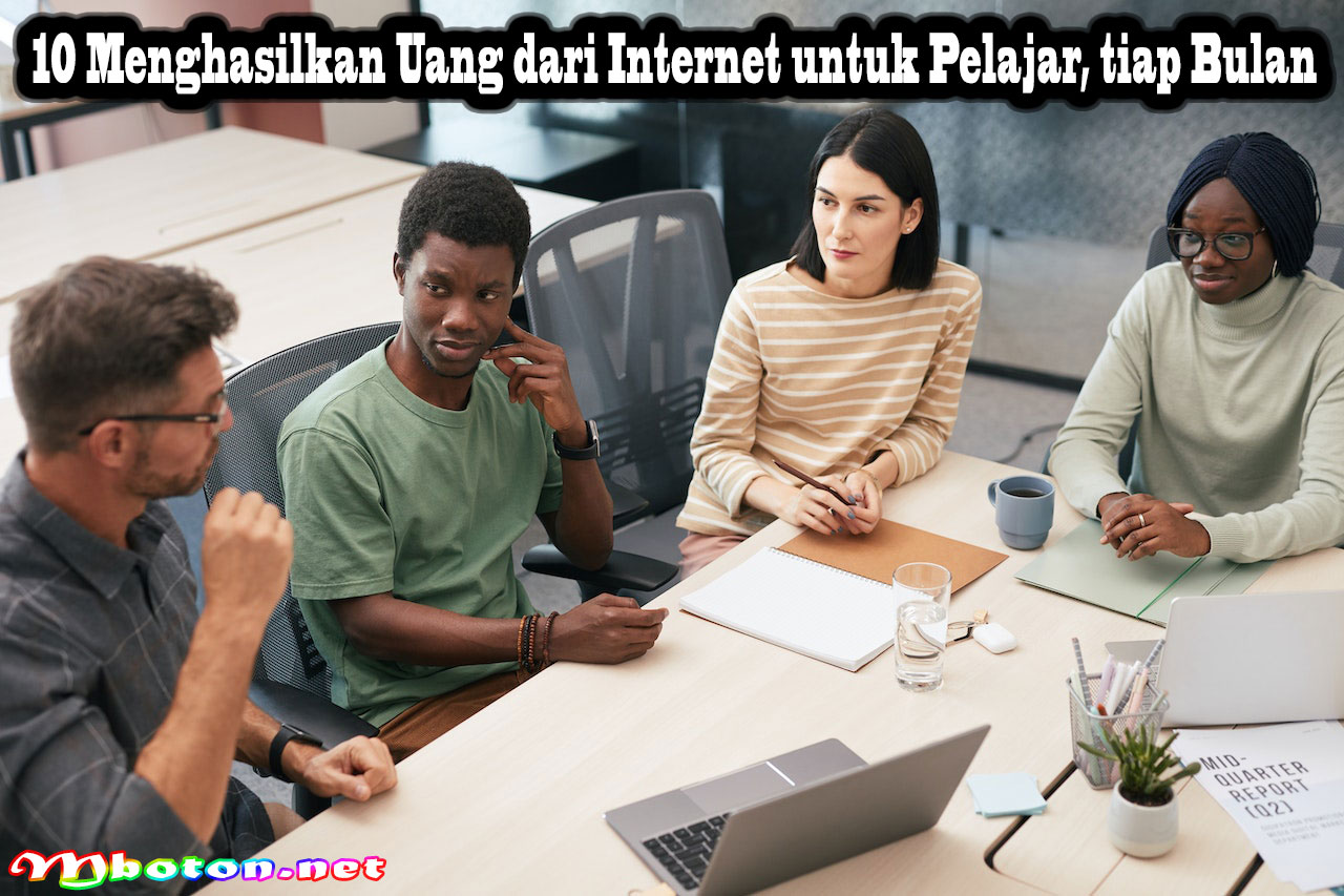 10 Menghasilkan Uang dari Internet untuk Pelajar, tiap Bulan