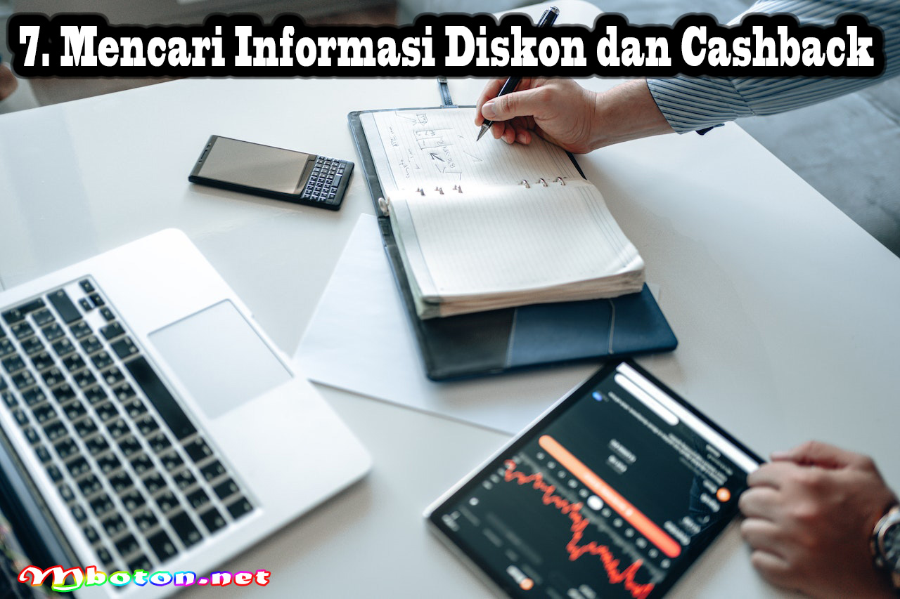 Mencari Informasi Diskon dan Cashback