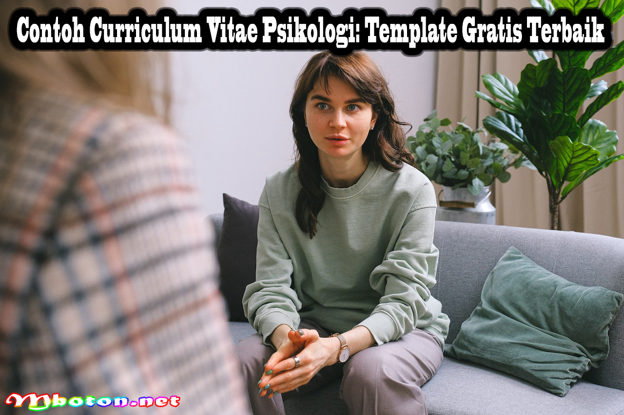 Contoh Curriculum Vitae Psikologi: Template Gratis Terbaik