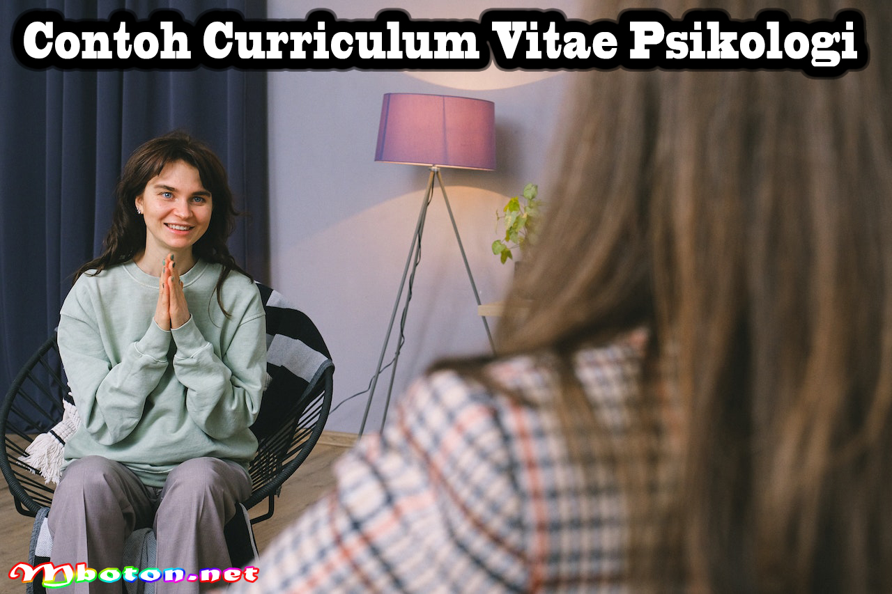 Contoh Curriculum Vitae Psikologi