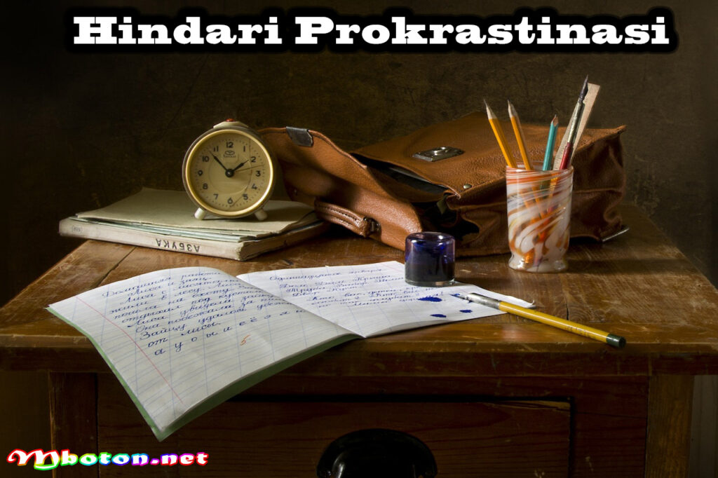 Hindari Prokrastinasi