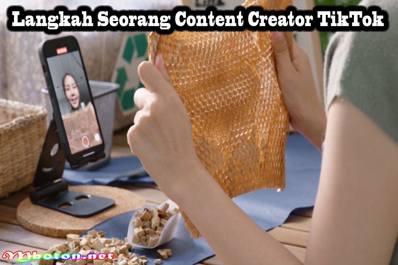 Langkah Seorang Content Creator TikTok