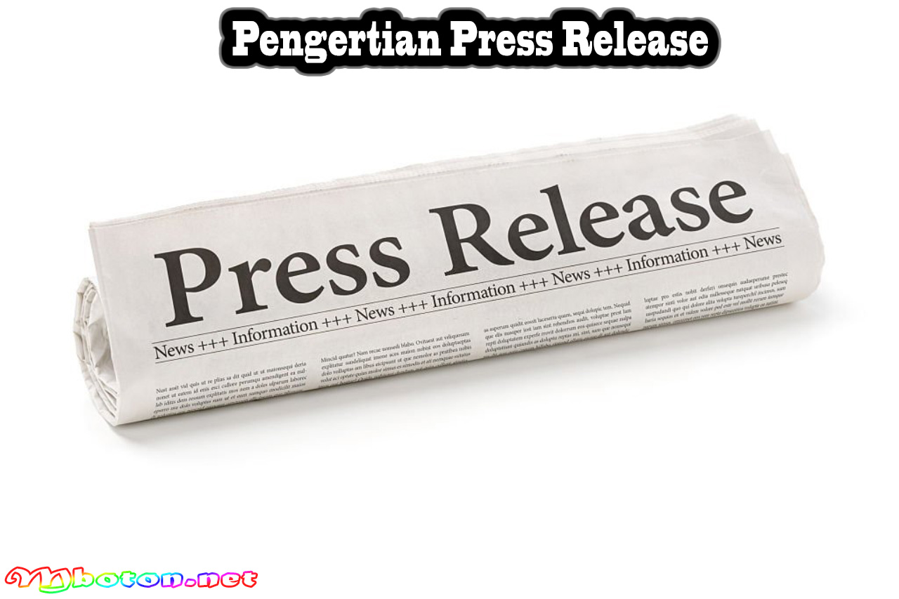 Pengertian Press Release