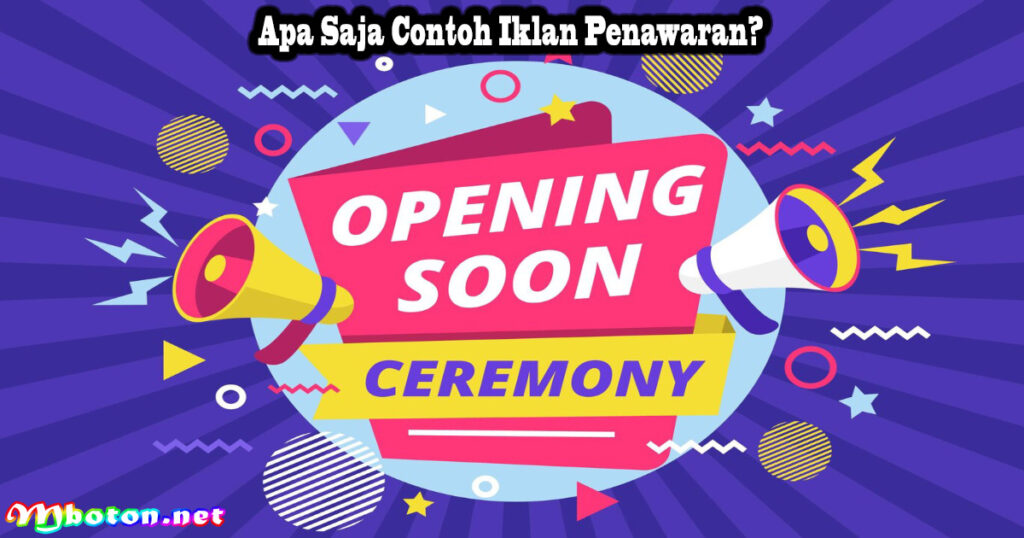 Apa Saja Contoh Iklan Penawaran