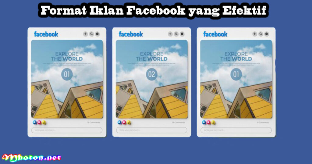 Temukan Jenis dan Format Iklan Facebook Bisnis Efektif 2 Format Iklan Facebook yang Efektif