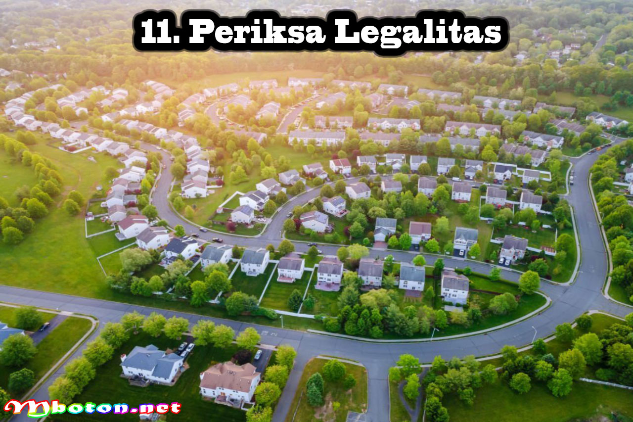 13 Panduan Memilih Kawasan Perumahan Baru Yang Strategis 3 Periksa Legalitas