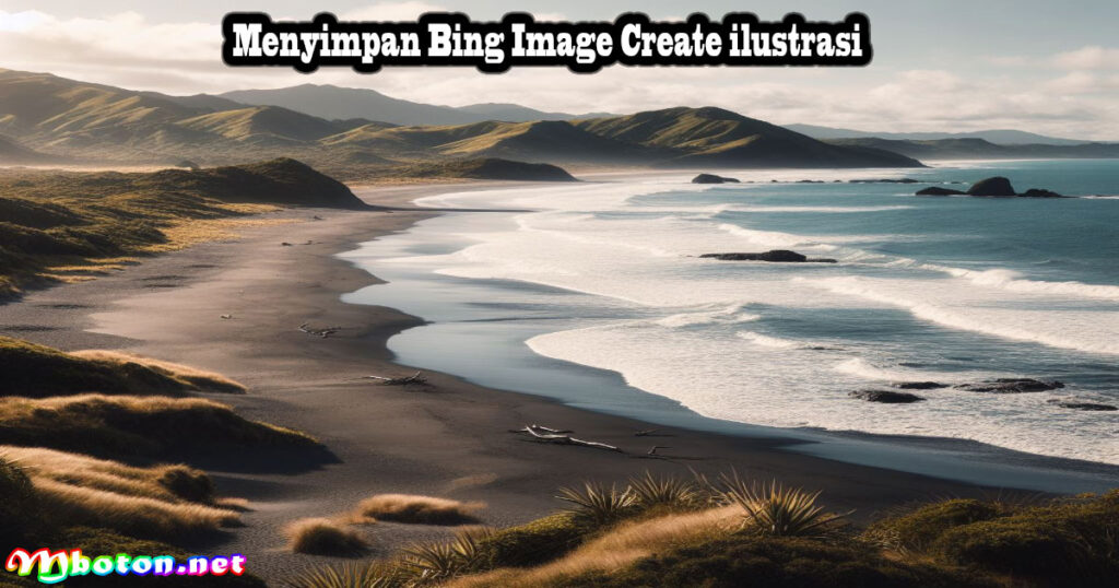 Menyimpan Bing Image Create ilustrasi