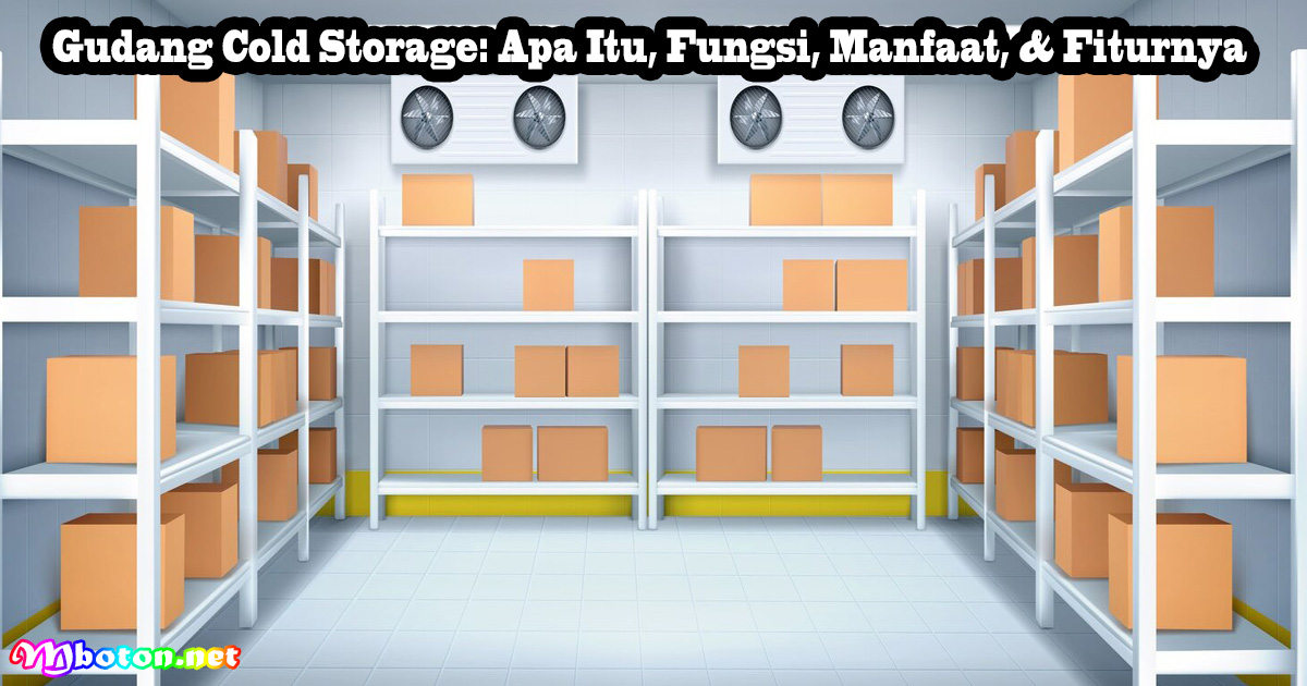Gudang Cold Storage: Apa Itu, Fungsi, Manfaat, & Fiturnya