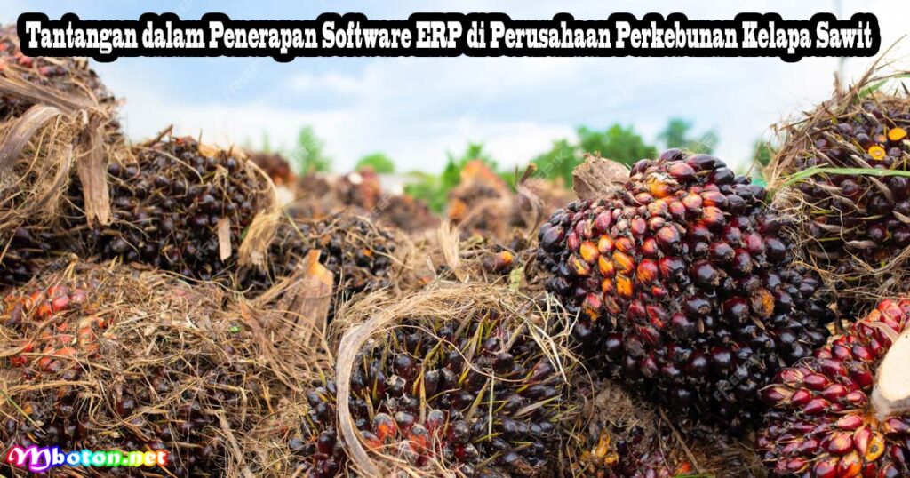 Perusahaan Perkebunan Kelapa Sawit Menerapkan Software ERP 2 Tantangan dalam Penerapan Software ERP di Perusahaan Perkebunan Kelapa Sawit