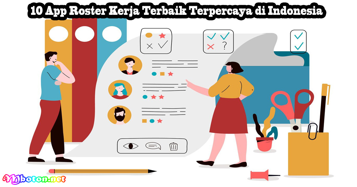 10 App Roster Kerja Terbaik Terpercaya di Indonesia