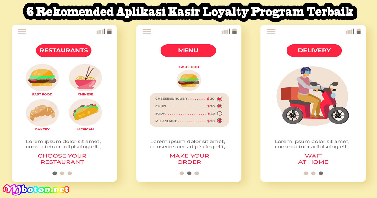 6 Rekomended Aplikasi Kasir Loyalty Program Terbaik