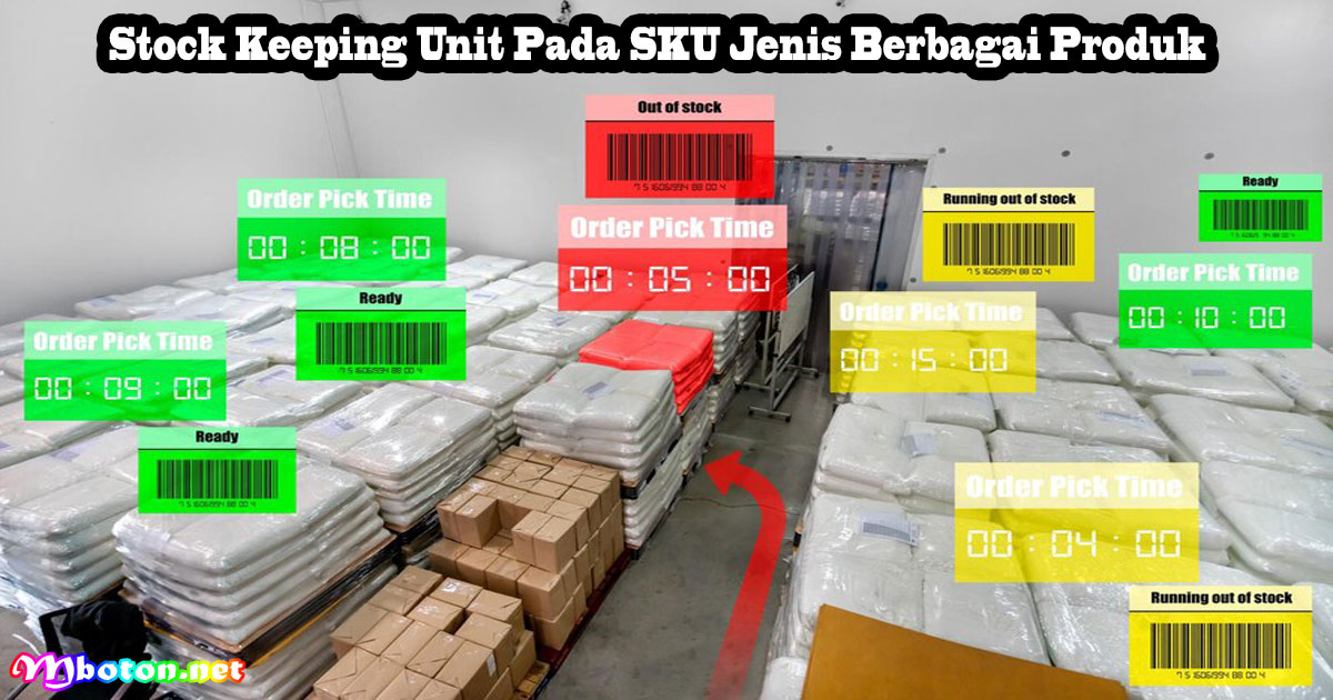 Stock Keeping Unit Pada SKU Jenis Berbagai Produk