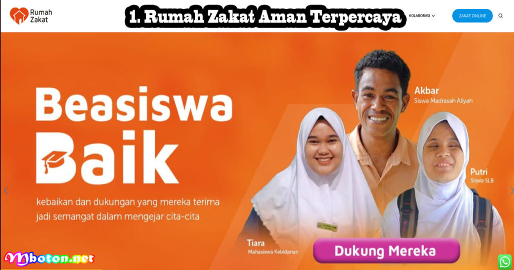 Rumah Zakat Aman Terpercaya