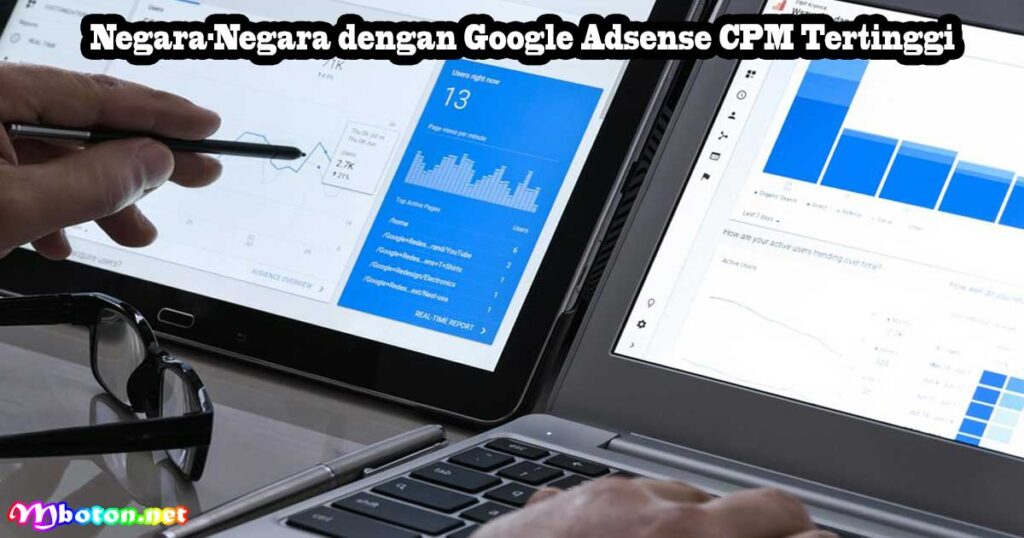 Negara-Negara dengan Google Adsense CPM Tertinggi