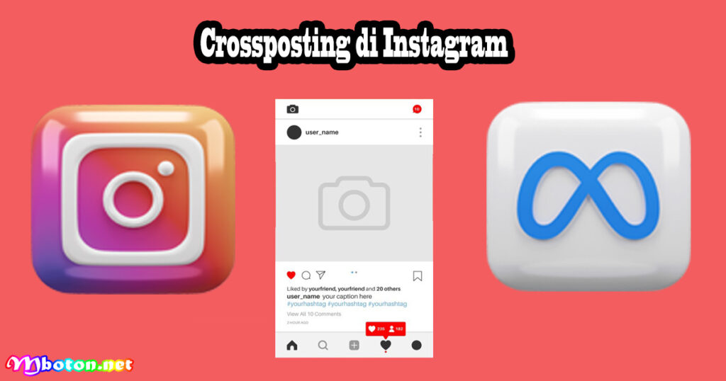 Crossposting di Instagram