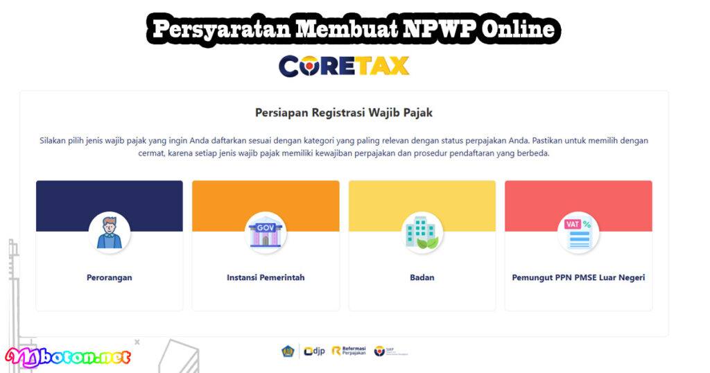 Cara Membuat Kartu NPWP Online Pajak Ini Solusinya 1 Persyaratan Membuat NPWP Online