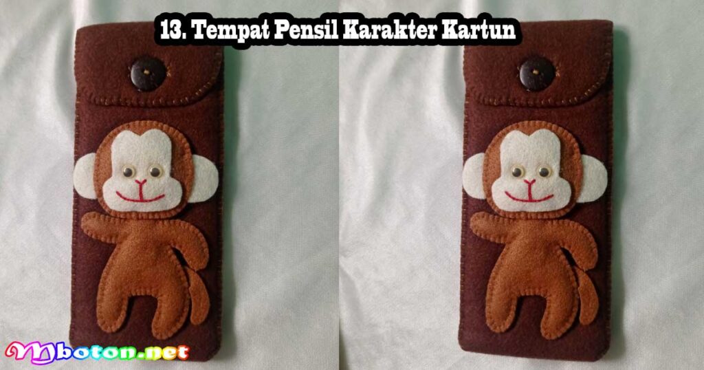 13. Tempat Pensil Karakter Kartun