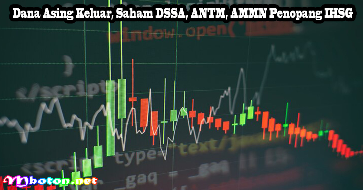 Dana Asing Keluar, Saham DSSA, ANTM, AMMN Penopang IHSG
