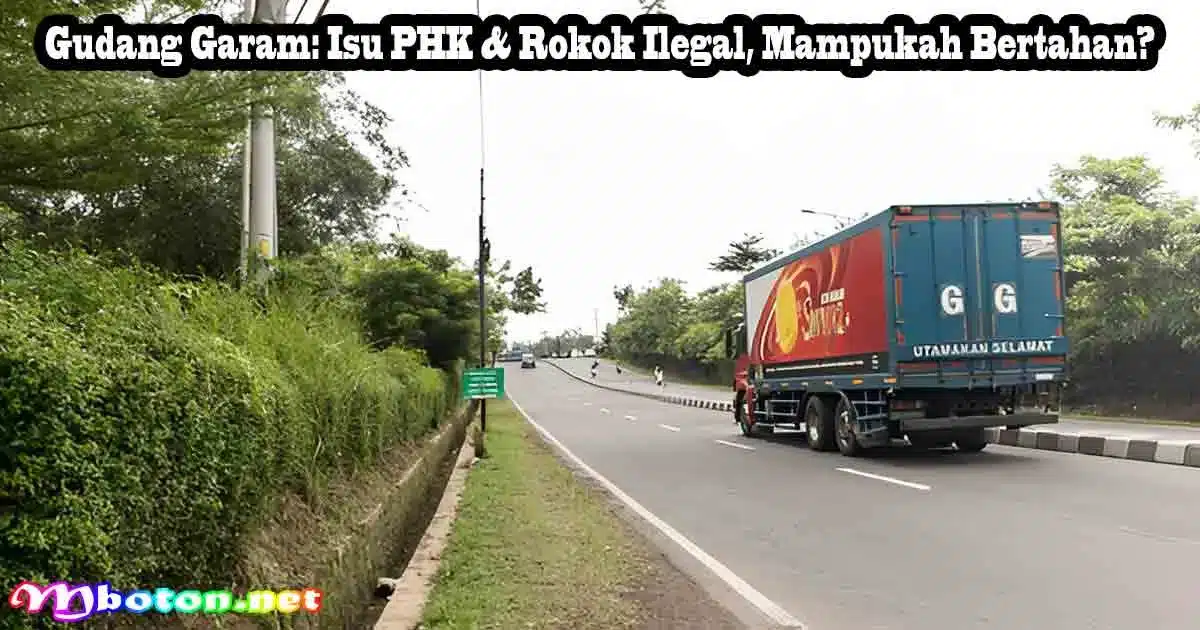 Gudang Garam: Isu PHK & Rokok Ilegal, Mampukah Bertahan?