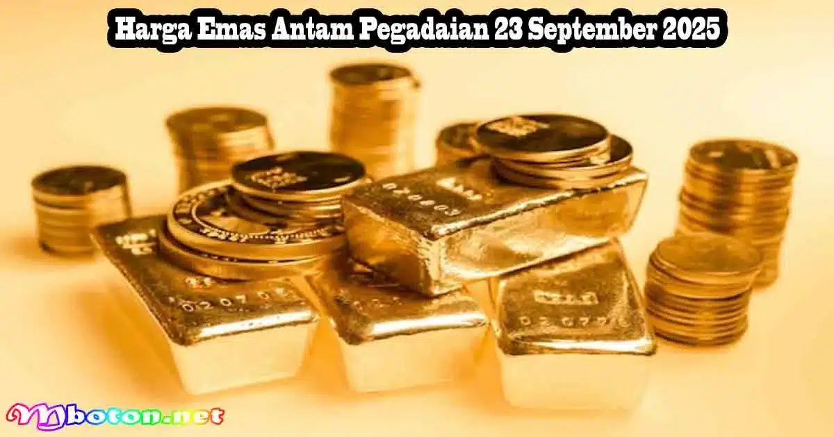 Harga Emas Antam Pegadaian 23 September 2025