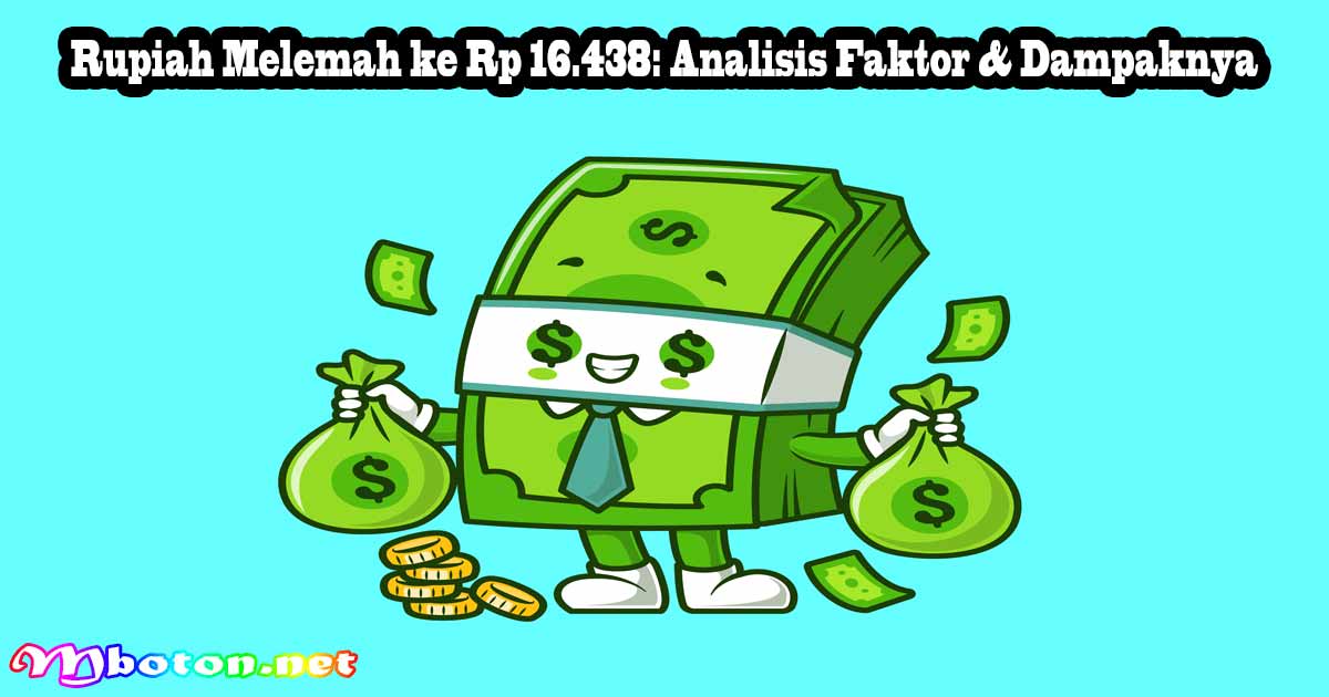 Rupiah Melemah ke Rp 16.438: Analisis Faktor & Dampaknya