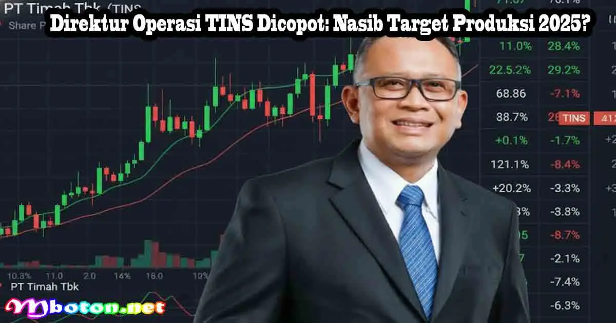 Direktur Operasi TINS Dicopot: Nasib Target Produksi 2025?