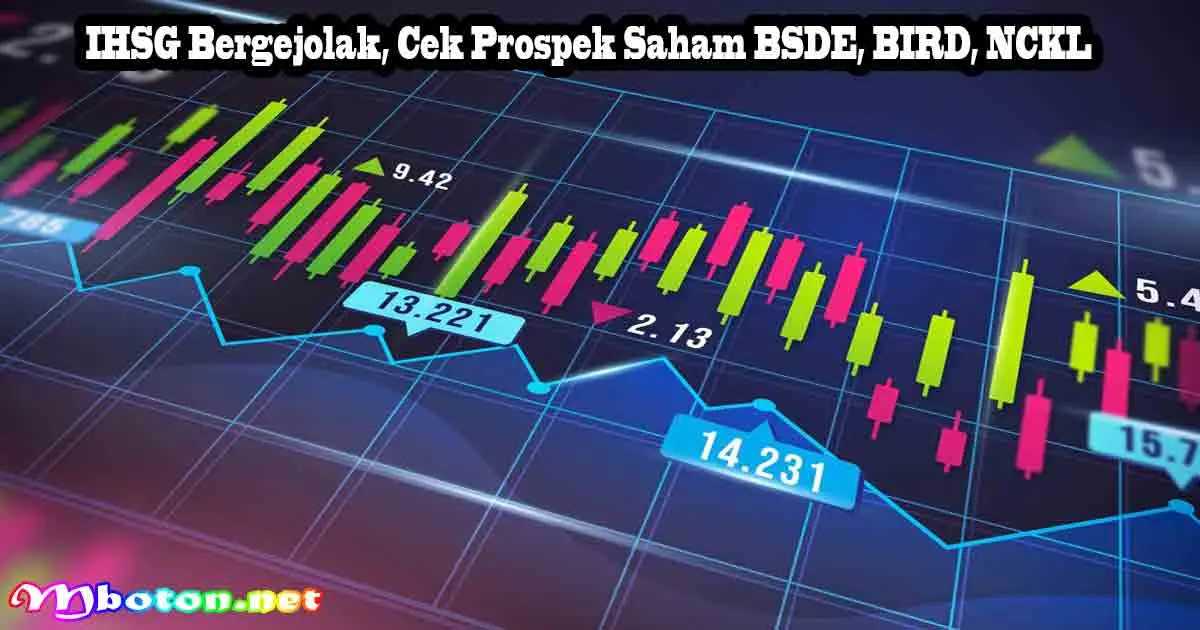 IHSG Bergejolak, Cek Prospek Saham BSDE, BIRD, NCKL
