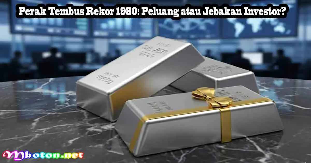 Perak Tembus Rekor 1980: Peluang atau Jebakan Investor?