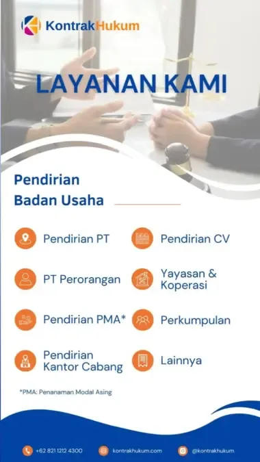 Panduan Lengkap Jasa Pendirian PT Perorangan Cepat & Legal UMK 2 Kontrak Hukum