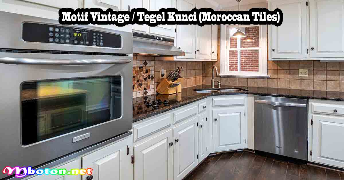 Motif Vintage / Tegel Kunci (Moroccan Tiles)